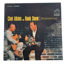 Chet Atkins and Hank Snow Reminiscing Record Album Vinyl LP Folk Music LSP2952 - £7.97 GBP
