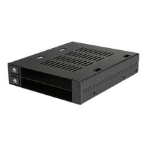 Icy Dock MB522SP-B FLEXIDOCK MB522SP-B - 5.25BAY 2X2.5 TRAYLESS HOT-SWAP... - $95.04