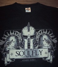 Soulfly Dark Ages Us Autumn World Tour 2006 T-Shirt Small Metal Band Sepultura - £59.53 GBP
