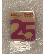 Leukemia &amp; Lymphoma Society Team In Training 25 Years Pin *NEW* DTC - $7.99