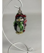 Christopher Radko 2001 Peppermint Penny Penguin Ornament - $40.73 CAD
