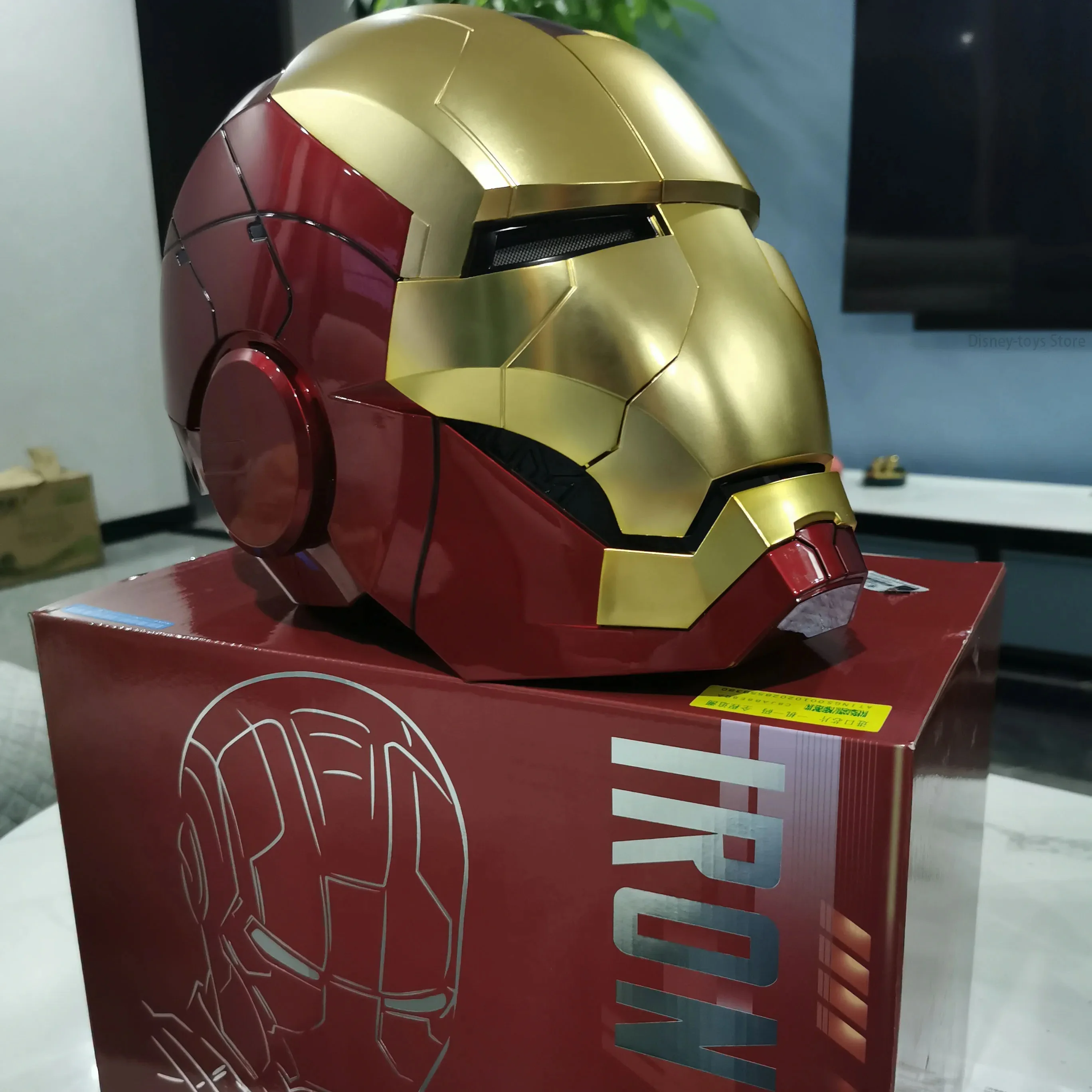  avengers iron man tony helmet 1 1 mk5 electric multi piece opening and closing english thumb200