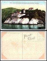 CALIFORNIA Postcard - Yerba Buena Island, Lighthouse, San Francisco Bay F10 - £6.22 GBP
