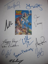 Toy Story Signed Film Movie Screenplay Script  Autograph Tom Hanks Tim Allen Don - $19.99