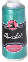 Maxi Lock All Purpose Thread Teal Green 3000 YD Cone  MLT-074 - £4.96 GBP