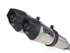 GPR Exhaust Ducati Hypermotard 1100 & EVO 2007-2012 Homol Slip-On GPE Titanium - £799.23 GBP