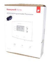 Honeywell Digital Thermostat RTH221B1021 1 Week Programmable Heating TESTED - £14.15 GBP