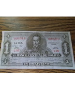 Bolovian Paper Money series 20 July 1928 - $40.00