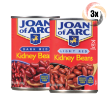 3x Cans Joan of Arc Variety Red Kidney Beans | 15.5 fl oz | Fast Shipping! - £16.27 GBP