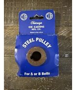 Chicago Die Casting Steel Pulley, S-250-AB-5/8, For Electric Motors Gas ... - $270.92 MXN Chicago Die Casting Steel Pulley, S-250-AB-5/8, For Electric Motors Gas ... - $270.92 MXN