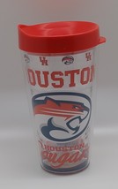 College Double Wall Tumbler 16 oz (Cougars) HoustonTeam Logo - £12.08 GBP