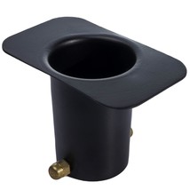 Aluminum Black Powder Coated Gutter Adapter Rain Chain Installation, Sta... - £21.95 GBP