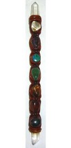 Small Clay 7 Chakra Wand Wiccan Pagan New - £18.13 GBP