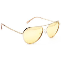 Michael Kors Mirrored Sunglasses MK 1036 (Madrid) 12127J 2N Gold Aviator 57 mm - £79.07 GBP