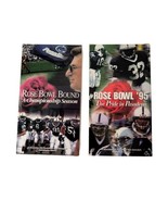 Rose Bowl &#39;95 &amp; Rose Bowl Bound 1994 (Football) ( 2-VHS) PENN STATE  - $13.70 CAD