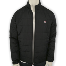 Nwt Fila Msrp $64.99 Men Water Resistant Zip Up Long Sleeve Skip Padded Jacket S - £25.17 GBP