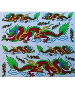 LS5+6 2x DRAGON BIG Motocross Scooter Sticker Racing Tuning 53x23 cm/21x... - $27.42 CAD