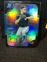 2005 Bowman Chrome First Year Brian Miller #339 Rookie Autographed Refractor - £21.90 GBP