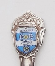 Collector Souvenir Spoon Ireland Ballina County Mayo Coat of Arms - £11.79 GBP