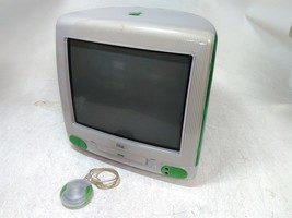 Apple iMac G3 Lime M4984 PowerPC G3 266MHz 32MB 6GB macOS 9.2 w/Mouse - £295.84 GBP