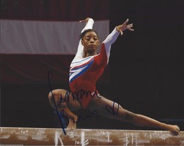 * Simone Biles Gymnastic Signed Poster Photo 8 X10 Rp Autographed 2016 Olympics - $19.99