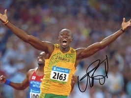* Usain Bolt Signed Photo 8 X10 Rp Autographed 2016 Brazil Olympics * - $19.99