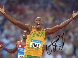 * USAIN BOLT SIGNED PHOTO 8X10 RP AUTOGRAPHED 2016 BRAZIL OLYMPICS * - $19.99