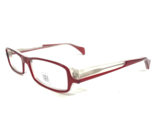 FACE A Occhiali da Sole Montature ARCHI 4 COL 285 Rosso Trasparente Rett... - $167.93