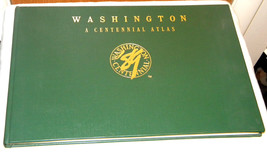 Washington State 1989 Centennial Atlas political social cultural illust ... - $19.99