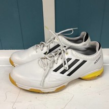 ADIDAS Adizero EVG-791003 Men&#39;s Golf Shoes White Yellow Size US 11.5 - £49.85 GBP