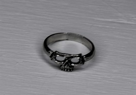 Skull Ring Size 12 Alchemy Gothic English Pewter - $37.39