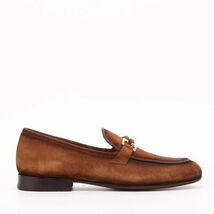 Vinci The Brooks Brown Suede Bit Loafer Men Shoe image 3