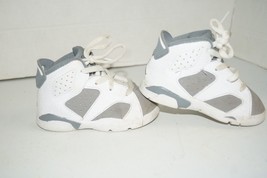 Nike Air Jordan 6 Retro TD TODDLERS Cool Grey Sneakers DV3606-100 White/... - $39.59