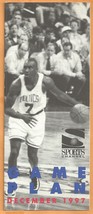 Boston Celtics Dee Brown Photo 1997 December Sports Channel Schedule Brochure  - £1.57 GBP