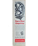 1967 AMERICAN RACING EQUIPMENT Signs of Real Competition-Wheels Vintage ... - $11.05