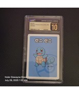 2019 CGC 10 Pristine Squirtle Pokémon Playing Cards Old Maid, Japanese!! - $624.09 MXN