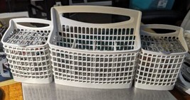 Frigidaire Dishwasher Silverware Basket #154424001 + 2 #1544241 end units w/lids - £11.59 GBP
