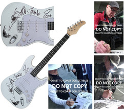 Cheap Trick Band Signed Full Size Electric Guitar COA Proof Robin,Rick,Tom Auto. - £1,008.41 GBP