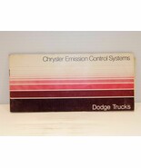 Dodge Trucks Chrysler Emission Control Systems Manual 1972 - $49.21 CAD