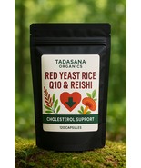 Certified ORGANIC Red Yeast Q10 Reishi (120 vegan capsules) - €17,15 EUR