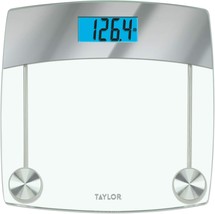 Taylor Digital Scales For Body Weight, Extra Highly Accurate 440 Lb, Clear - £32.84 GBP