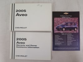 2005 Chevrolet Aveo Owners Manual [Paperback] Chevrolet - £39.16 GBP