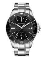 North Edge Watch Black 42mm Sapphire Automatic Luxury Mechanical Diver M... - £92.10 GBP
