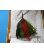 Feather Dangle Earrings-Vintage - €17,24 EUR