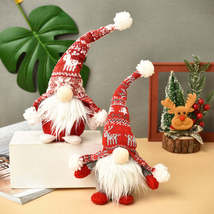 Santa Claus Doll Desktop Decoration Standing Posture - £21.29 GBP