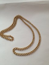 Vintage Jewelry 1940&#39;s Extra long chain necklace - £78.55 GBP