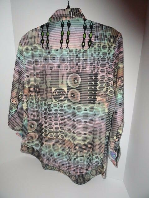 Robert Graham Raimondo Classic Shirt Size Medium Item image 4