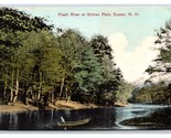 Fresh River at Gilman Park Exeter New Hampshire NH UNP DB Postcard G17 - £3.90 GBP