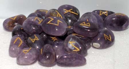 Amethyst Rune Set Divination New - $32.95