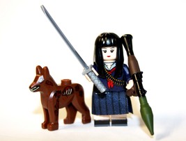 Minifigure Fusako Zombie Slayer School Girl Dog Horror Movie Halloween T... - $7.12